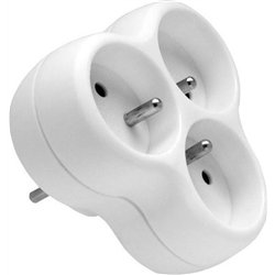 Elgotech Rozgałęźnik wtyczkowy 3-gniazda z/u RT-30CA