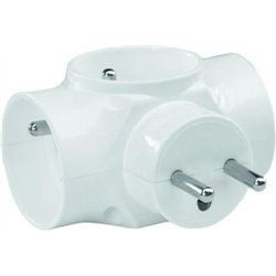 Elgotech Rozgałęźnik wtyczkowy 3-gniazda z/u R-30