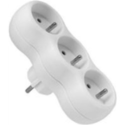 Elgotech Rozgałęźnik wtyczkowy 3-gniazda z/u R-30CA