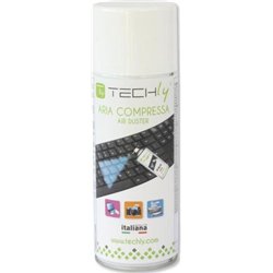 Techly Sprężone powietrze do usuwania kurzu 400 ml (021666)