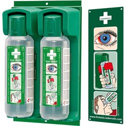 Cederroth Uchwyt ścienny na butelkę do płukania oczu 2x500 ml