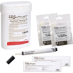 Evolis Zestaw czyszczący chusteczki + czyściki do drukarek (ACL002)