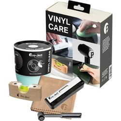 Pro-Ject Audio Systems Pro-Ject Vinyl Care Set - Kompleksowy zestaw do czyszczenia płyt winylowych  - Brush It + Clean It + Viny
