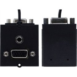 Bachmann Ramka BACHMANN 1xVGA+jack, wyjście 90 boczne