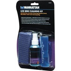 Manhattan Zestaw czyszczący do ekranów LCD (płyn + czyścik + ściereczka) (421010)