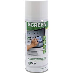 InLine InLine® Foam Cleaner for screens with antistatic effect, 400ml