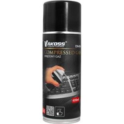 Vakoss Sprężone powietrze do usuwania kurzu 400 ml (CK-664)