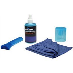 Manhattan Zestaw do Czyszczenia TV LED/LCD Płyn 200ml Pędzel Szmatka (421027)