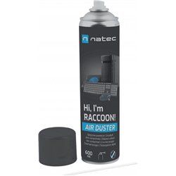 Natec Sprężone powietrze Raccoon Air do usuwania kurzu 600 ml (NSC-1763)