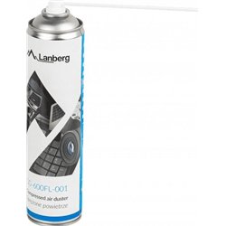 Lanberg Sprężone powietrze do usuwania kurzu 600 ml (CG-600FL-001)