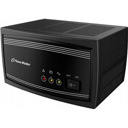 PowerWalker Inverter PowerWalker 650VA Ładowarka 15A, Czysta Fala Sinosuidalna (Bez Akumulatorów)