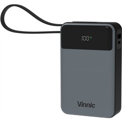 Vinnic DAMAVAND 2 65W 20.000mAh Powerbank USB-C, Black