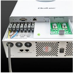 qoltec Modularny Hybrydowy Inwerter solarny Off-Grid 6.2kVA | 6.2kW |   120A | MPPT | 12 jednostek | BMS | Sinus | opcja Wi-Fi |