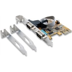 Triton EXSYS EX-44082 Karta PCI Express x1 2x port szeregowy RS-232