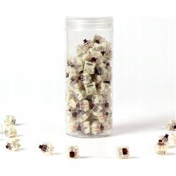 Keychron Keychron Gateron Cap V2 Brown Switch Set, Key Switches (Brown/Transparent, 110 Pieces)