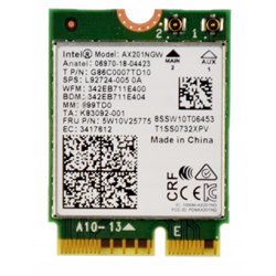 Intel AX201 M.2 wireless card