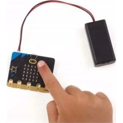 BBC Oem BBC micro:bit 2 GO - edukacinis modulis Cortex M4 akselerometras Bluetooth LED 5x5 + priedai