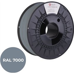 Drukarka 3D C-Tech C-TECH Tisková struna (filament) PREMIUM LINE, PLA, veverčí šedá, RAL7000, 1,75mm, 1kg