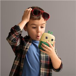 Mini drukarka termiczna z aparatem fotograficznym i kamerą HURC10Z - zielona Mini drukarka termiczna z aparatem fotograficznym i
