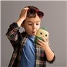 Mini drukarka termiczna z aparatem fotograficznym i kamerą HURC10Z - zielona Mini drukarka termiczna z aparatem fotograficznym i