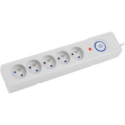 Listwa zasilająca Armac Z5 przeciwprzepięciowa 5 gniazd 1.5 m szara (Z5/SZ/15)