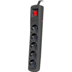 Listwa zasilająca Armac R5 przeciwprzepięciowa 5 gniazd 3 m szara (R5/SZ/30)