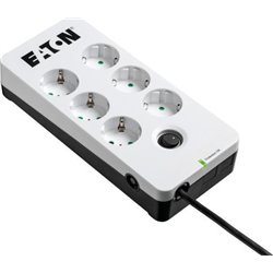 Listwa zasilająca Eaton Protection Box przeciwprzepięciowa 6 gniazd 1.5 m biała (PB6UD)
