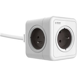 Listwa zasilająca Savio PC-03 5 gniazd 3 m biała (PC-03)