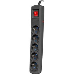 Listwa zasilająca Armac ARC5 przeciwprzepięciowa 5 gniazd 5 m czarna (ARC5/50/CZ)