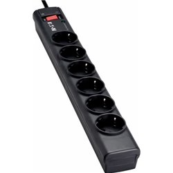 Listwa zasilająca Eaton Protection Strip przeciwprzepięciowa 4 gniazda 1 m czarna (PS4D)