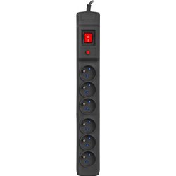 Listwa zasilająca Armac Multi M6 przeciwprzepięciowa 6 gniazd 10 m czarna (M6/100/CZ)