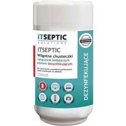 E5 Chusteczki czyszcząco-dezynfekujące ITseptic 100 szt. mała tuba (RE00296)