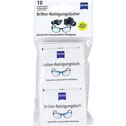 Zeiss Chusteczki do czyszczenia okularów i wyświetlaczy 200 szt.