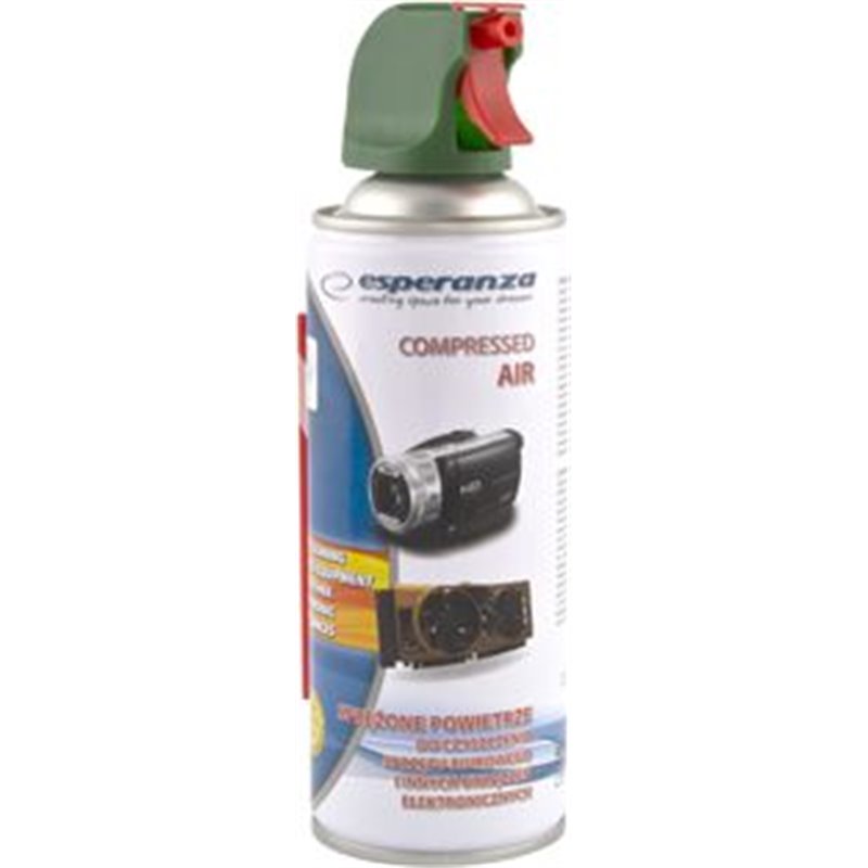 Esperanza Sprężone powietrze do usuwania kurzu 600 ml (ES118)