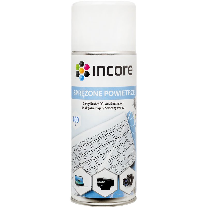 Incore Sprężone powietrze do usuwania kurzu 600 ml (ISC1280)