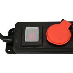Listwa zasilająca Yato H07RN-F 5 gniazd 3 m czarna (YT-81242)
