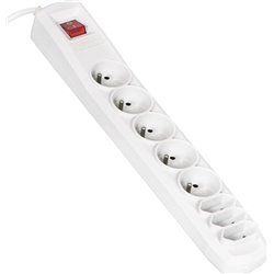 Listwa zasilająca Activejet Exclusive przeciwprzepięciowa 8 gniazd 5 m czarna (APN8g/5mBK)