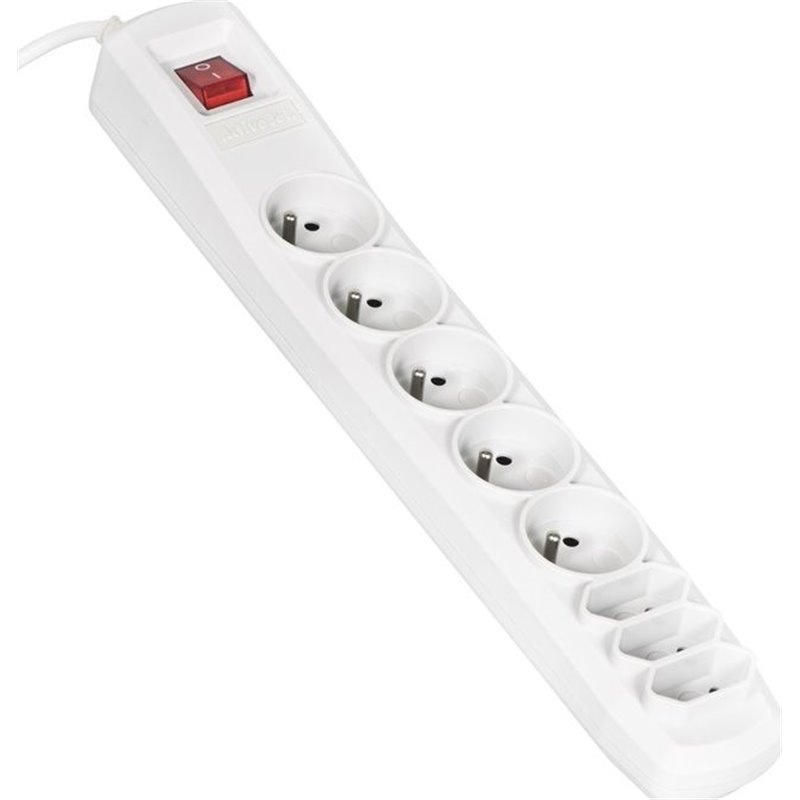 Listwa zasilająca Activejet Exclusive przeciwprzepięciowa 8 gniazd 5 m czarna (APN8g/5mBK)