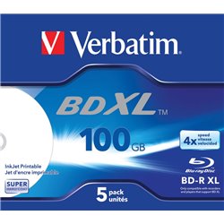 Verbatim BD-R 100 GB 4x 5 sztuk (98913)