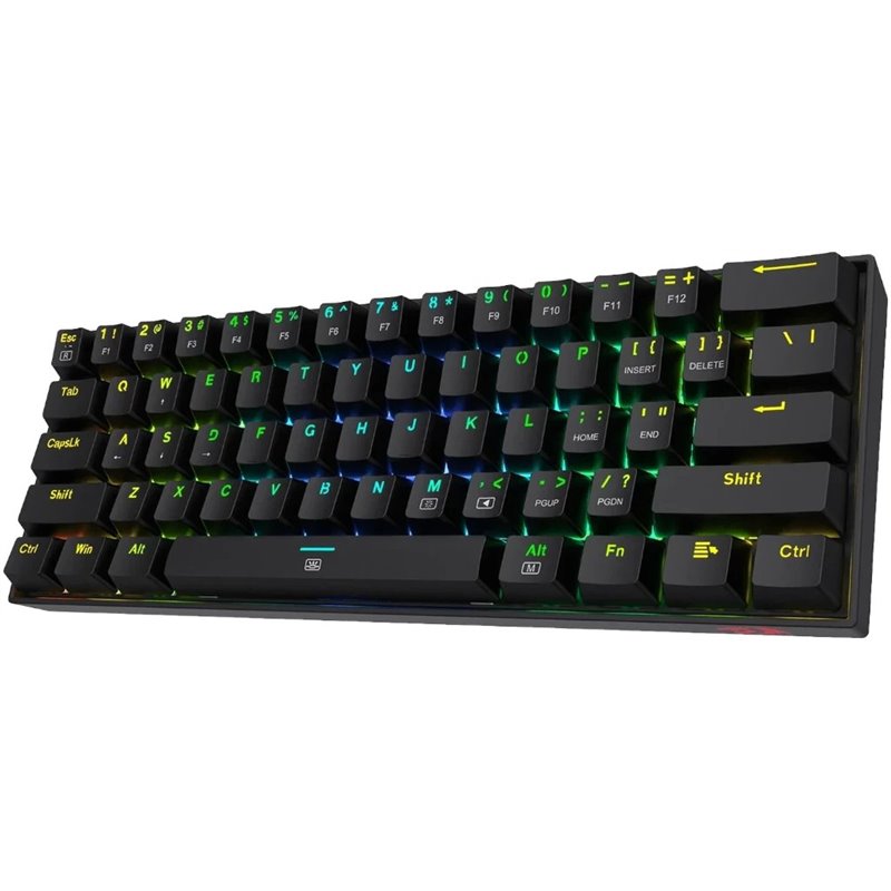 Klawiatura Redragon Redragon K630 DragonBorn Outemu Red (RED-K630RGB) + A130 PBT Doubleshot Pink Keycaps (A130 Pink)