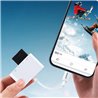 Czytnik Joyroom HUB czytnik kart adapter do iPhone OTG Lightning - USB czytnik kart SD TF biały