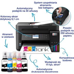 Urządzenie wielofunkcyjne Epson EcoTank L6276 (C11CJ61406)
