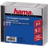 Hama Pudełka na płyty CD-BOX 5 szt. podwójne (447450000)
