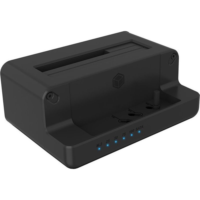 Stacja dokująca Icy Box Stacja dokująca i klonująca  2,5" i 3,5"na M.2 NVMe (IB-2914MSCL-C31)