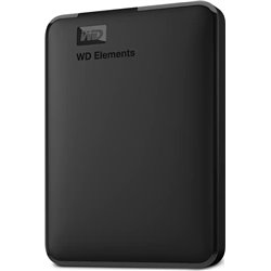 Dysk zewnętrzny HDD WD Elements Portable 1.5TB Czarno-biały (WDBU6Y0015BBK-WESN)