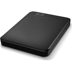 Dysk zewnętrzny HDD WD Elements Portable 1.5TB Czarno-biały (WDBU6Y0015BBK-WESN)