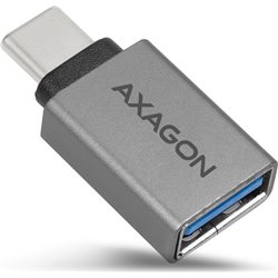 Adapter USB Axagon RUCM-AFA USB-C - USB Srebrny  (RUCM-AFA)