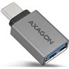 Adapter USB Axagon RUCM-AFA USB-C - USB Srebrny  (RUCM-AFA)