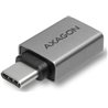 Adapter USB Axagon RUCM-AFA USB-C - USB Srebrny  (RUCM-AFA)