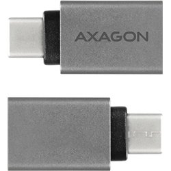 Adapter USB Axagon RUCM-AFA USB-C - USB Srebrny  (RUCM-AFA)